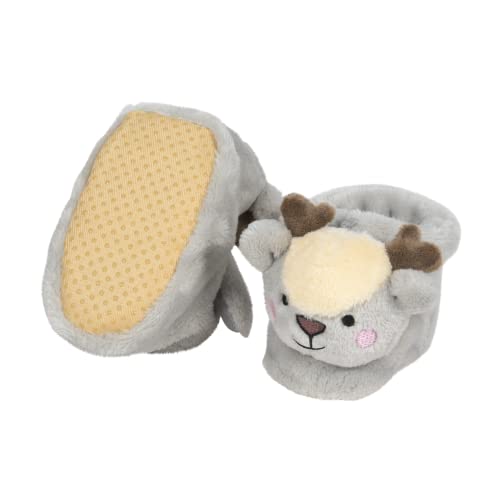 Enesco Izzy and Oliver New Baby Deer Character Super Soft Booties, Reindeer, 0-12 Infant2