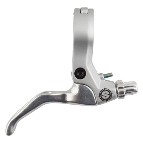 Black Ops Hinged 2-Finger Brake Lever, Right Hand Only, Silver