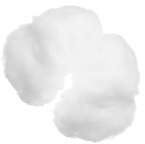 ARBUTUS 3 Bolsas de algodón Artificial, simulación de Nieve, decoración de Escena navideña Interior para Vacaciones DIY, Accesorio de Escena de Fiesta de Nieve Artificial. (120g)