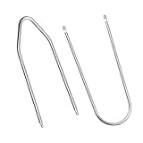 Ohleats 2PCS Car Radio Removal Tool, U/V-Shaped Stereo Radio Disassembly Assembly Pry...
