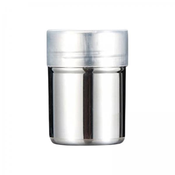 Qianly 2x Pepper Shaker Sugar Shaker Dredger Flour Sprinkler Fine Mesh Powdered Sifter for Restaurant Cooking Flour Baking