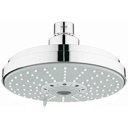Grohe 27135000 Rainshower Cosmopolitan 160 4-Spray Showerhead, Starlight Chrome