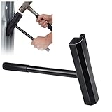 Heavy Duty Garage Door Vertical Track Repair Tool Set,Designed for 2-Inch Roller Rail Replacement, Anvil Tool for Quick Track Alignment & Maintenance