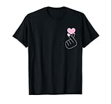 Photo Gallery k-drama finger heart maglietta Photo Gallery k-drama finger heart maglietta