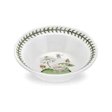 PORTMEIRION EXOTIC BOTANIC GARDEN Oatmeal bowl white water lily