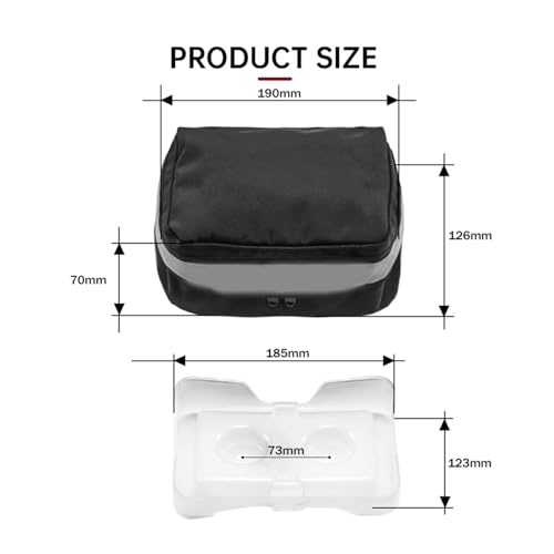 Bolsa de herramientas trasera para moto KX y KLX, equipaje universal de guardabarros 4