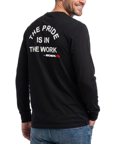 Image of BOCOMAL FR Shirts Long Sleeve Henley 5.5oz Lightweight Flame Resistant CAT2