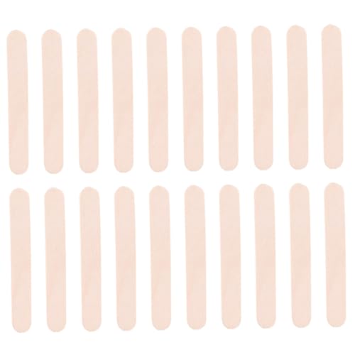Cabilock 200Pcs Tongue Depressors Portable Wax Sticks for Household Wax Application Applicator for Hair Removal Care for Professional Use