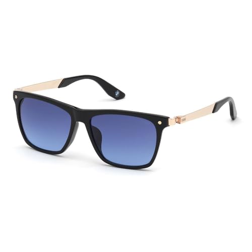 Sunglasses BMW BW 0002 -H 01W Shiny Black/Gradient Blue