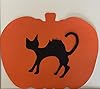 SHAPES ETC. 15pcs Pumpkin Single Color Super Cutouts 8x10in, Orange Pumpkins, Construction Paper Shapes, Fall Bulletin Board Decorations, DIY Crafts, Halloween, Thanksgiving, Wall Cutouts, Made in USA #2