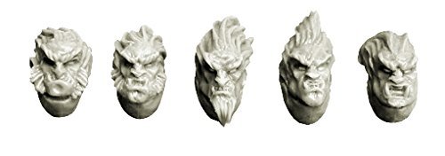 Feral Wolves Space Knights Heads