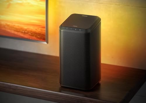 Image of PHILIPS Fidelio TAFS1 Bluetooth Speaker System - 60 W RMS - Alexa, Google Assistant, Siri Supported - Black (Renewed)