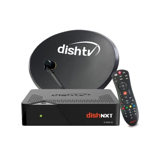 Dish TV SD DTH Connection Set Top Box with 1 Month Budget Hindi Pack