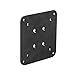 ARKON Mounts Square VESA 75 / VESA 100 Adapter Plate Industrial-Strength Aluminum VESA-Compatible Devices 4-Hole AMPS Compatible for TVs, Monitors, & Displays