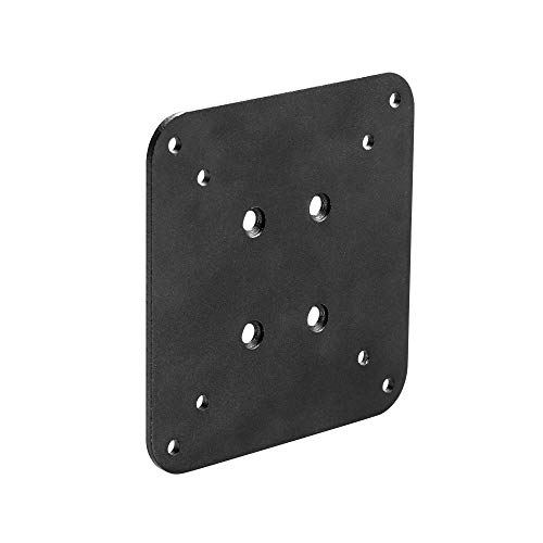 ARKON Mounts Square VESA 75 / VESA 100 Adapter Plate Industrial-Strength Aluminum VESA-Compatible Devices 4-Hole AMPS Compatible for TVs, Monitors, & Displays by ARKON - Image 2