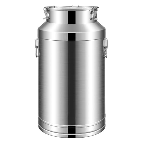 Baril d'huile en inox de 5 à 100 L idéal pour la récolte et cuisine d'été