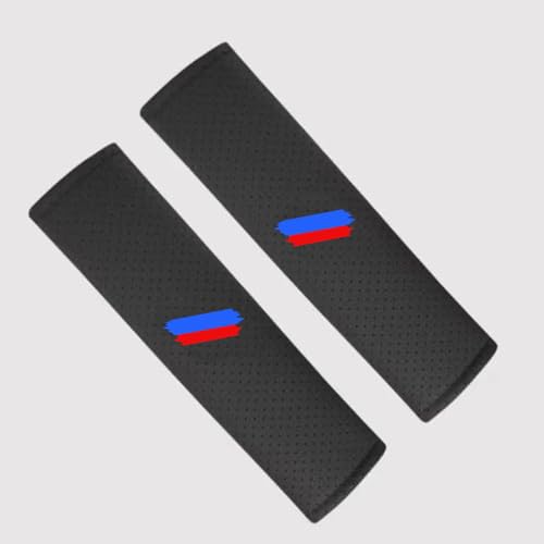 2 Pcs Car Seat Belt Pads Cover Compatible with BMW 1 2 3 4 5 6 7 Series X1 X2 X3 X4 X5 X6 Interior Accessories (Seat Belt Pads Cover) - Image 4