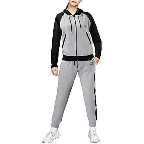 HAR LONDON FASHION Zipper Hoodie Women's Tracksuit Set, Long Sleeve 2 Piece Women Tracksuit for Jogging, Gym and for Outdoor (Small) Cover