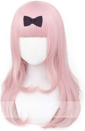 Xingwang Queen Anime Cosplay Wig Light Pink Long 55cm Women Girls' Party Wigs