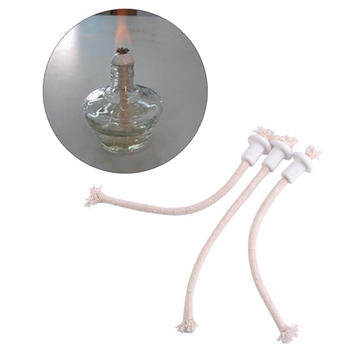 Mechas para velas 7 piezas con base cerámica 185mm miniatura 4