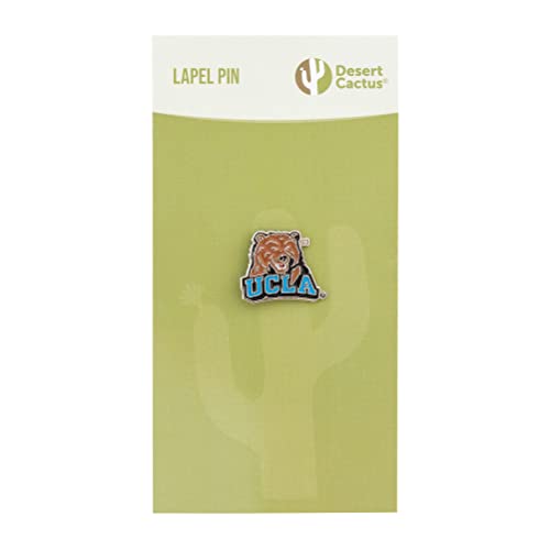 Image of Desert Cactus University of California Los Angeles Lapel Pin UCLA Bruins Made of Metal for Formal Wear, Bag and Hat Jewelry, and Tie Tack