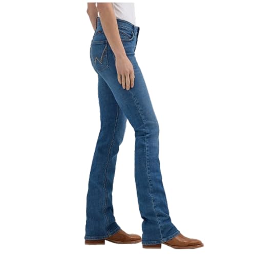 Wrangler Women's The Ultimate Riding Jean Mid Rise Willow Bootcut in Aubree3