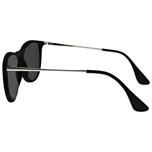 OPULIZE JET Reading Sunglasses for Women Men,Tinted Lens with UV400 Protection,Scratch Resistant Round frame with Spring Hinges,Black Front Silver Arms +2.5 (Pack of 1)3