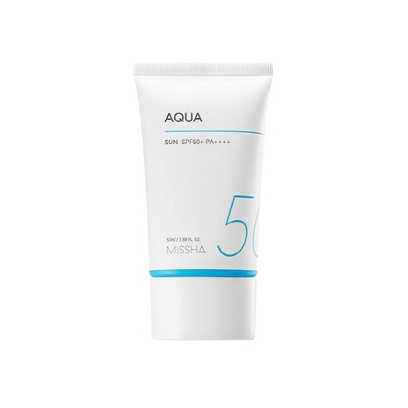 Missha All Around Safe Block Aqua Sun Gel, suave, esencia, diario, resistente al agua sol