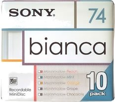Amazon | ソニー ミニディスク [10MDW74BAA] | Sony | MDディスク