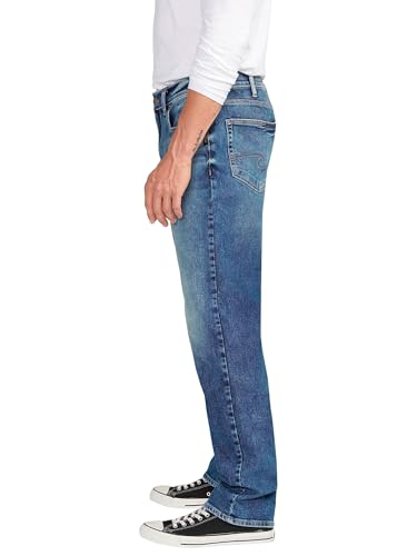 Silver Jeans Co. Men's Big & Tall Eddie Relaxed Fit Tapered Leg Jeans - Legacy2