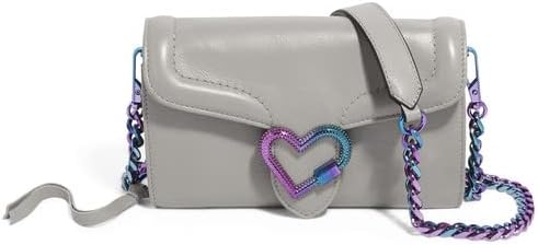 Aimee Kestenberg - Lovers Lane Wallet On A Chain - Highly Functional & Superbly Fashionable - Elephant Grey