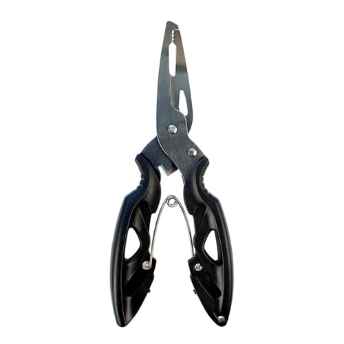 Pinzas de pesca multifuncionales, acero inoxidable, 2 piezas miniatura 7