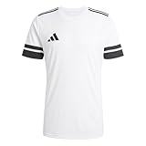 Adidas Men's SQUADRA25 Jersey Short Sleeve, White/Black, L