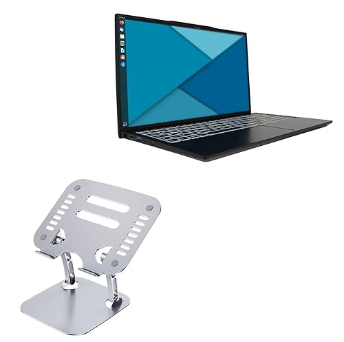 Soporte Ajustable de Laptop BoxWave Aluminio Plateado
