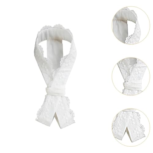 Japanese Kimono Collars Soft Lace Neck Wrap for Women Traditional Ceremony Outfit Accessory 45.28x2.36 inch- Type B3