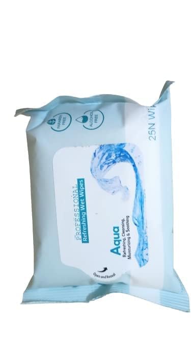 Refreshing Wet Wipes With 4 Different Fragrance, Facial Wet Wipes For Face And Travel Use For Girls And Boys Pack Of 4 2