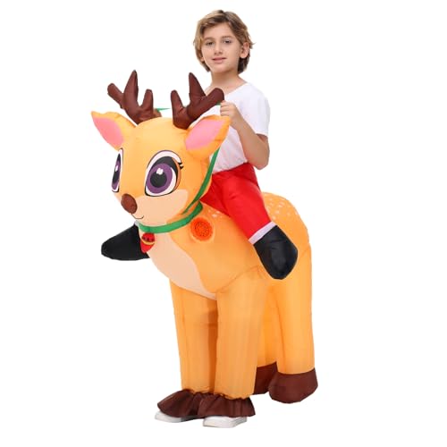 Disfraz inflable de reno para niños
