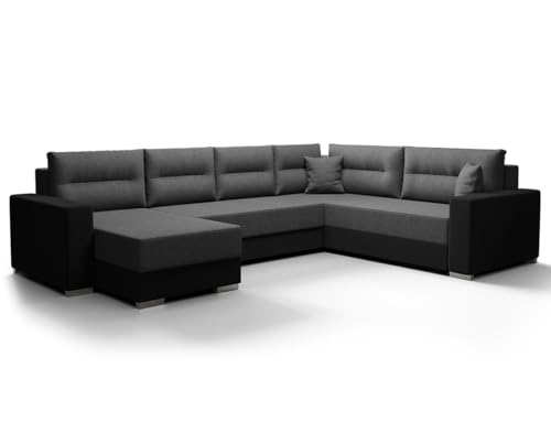 Bestmobilier - Leslie - Canapé panoramique d'angle réversible 7 Places