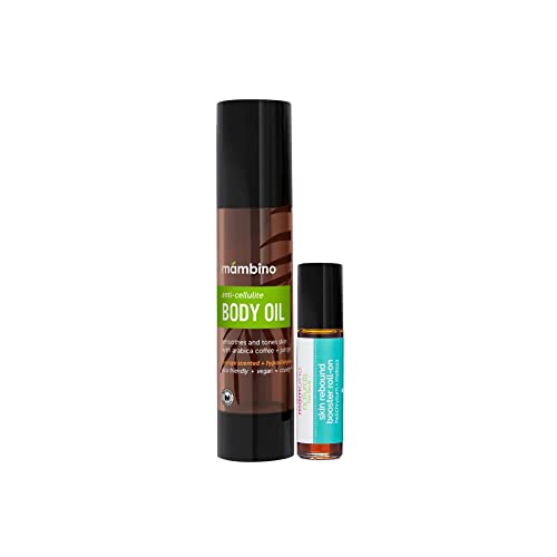 Image of Post Pregnancy Set – All Natural Skincare Pregnancy Gift Set – Anti-Cellulite Oil, Stretch Mark Rebound Booster Roll-On - Mambino Organics