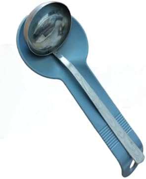 Luti Concept Mutfak Tezgah Ocak Üstü Masa İçin Plastik Kaşık Kepçe Altlığı Kaşık Tutucu Yatay Kaşıklık Spatula Kepçe Altı Kaşık Nihalesi Mutfak Gereçleri Tutucusu 30 Cm Gri - Görsel 2