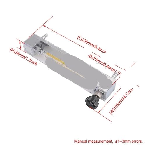 Débitmètre d'oxygène LZB-4 pour optimiser vos installations de tuyau 10 mm - 2