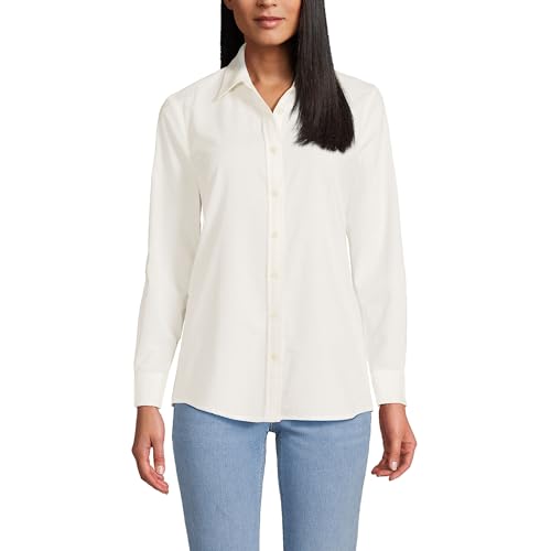 Image of Lands' End Women's Pinwale Cord Long Sleeve Shirt