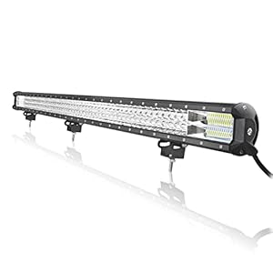 Willpower 45 Zoll LED Arbeitsscheinwerfer Bar 612W LED Scheinwerfer 12V 24V Flutlicht Spotlight LED Lightbar Zusatzscheinwerfer für Auto Offroad Traktor SUV UTV ATV