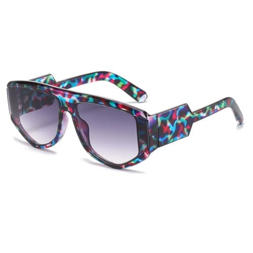 Lunettes de soleil ovales anti-fatigue oculaire protection UV400 et style rétro unisexe confortable