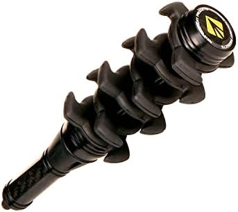 NEW ARCHERY PRODUCTS Apache Stealth Dampening 8″ Bow Stabilizer for Bow Hunting, Black NEW ARCHERY PRODUCTS Apache Stealth Dampening 8″ Bow Stabilizer for Bow Hunting, Black