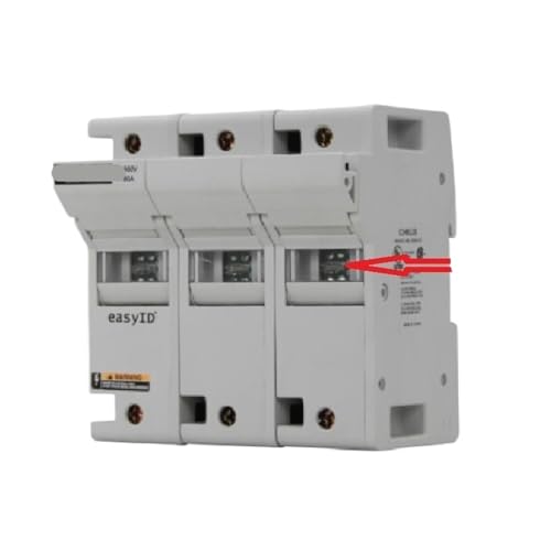Support fusible CH60J3I bloc de coupure pour circuit LPJ JKS