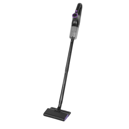 Haofy Aspiradora Inalámbrica Stick Vacú Aspiradora Vacuos de 15 KPa Potente Succión para Alfombras de Pisos de Madera con Copa de Polvo de 1 Litro de 5 Etapas de Filtración