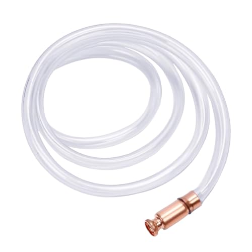 DUSCOKE Gas Siphon Pump 6FT Safety Siphon Hose with 1/2