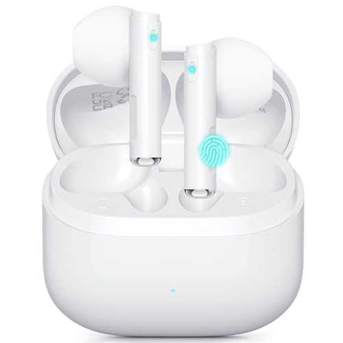 Ciciloud Bluetooth Kopfhörer, Kopfhörer Kabellos Bluetooth 5.3 In Ear Kopfhörer mit Hi-FI Stereoton und HD mic, IP7 Wasserdicht Ohrhörer, 46 Stunden Wiedergabe