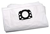 10 Stück Staubsaugerbeutel kompatibel mit Kärcher WD4, WD5, WD6, MV4, MV5 und MV6, Staubbeutel ersetzt Kärcher Nr. 2.863-006.0